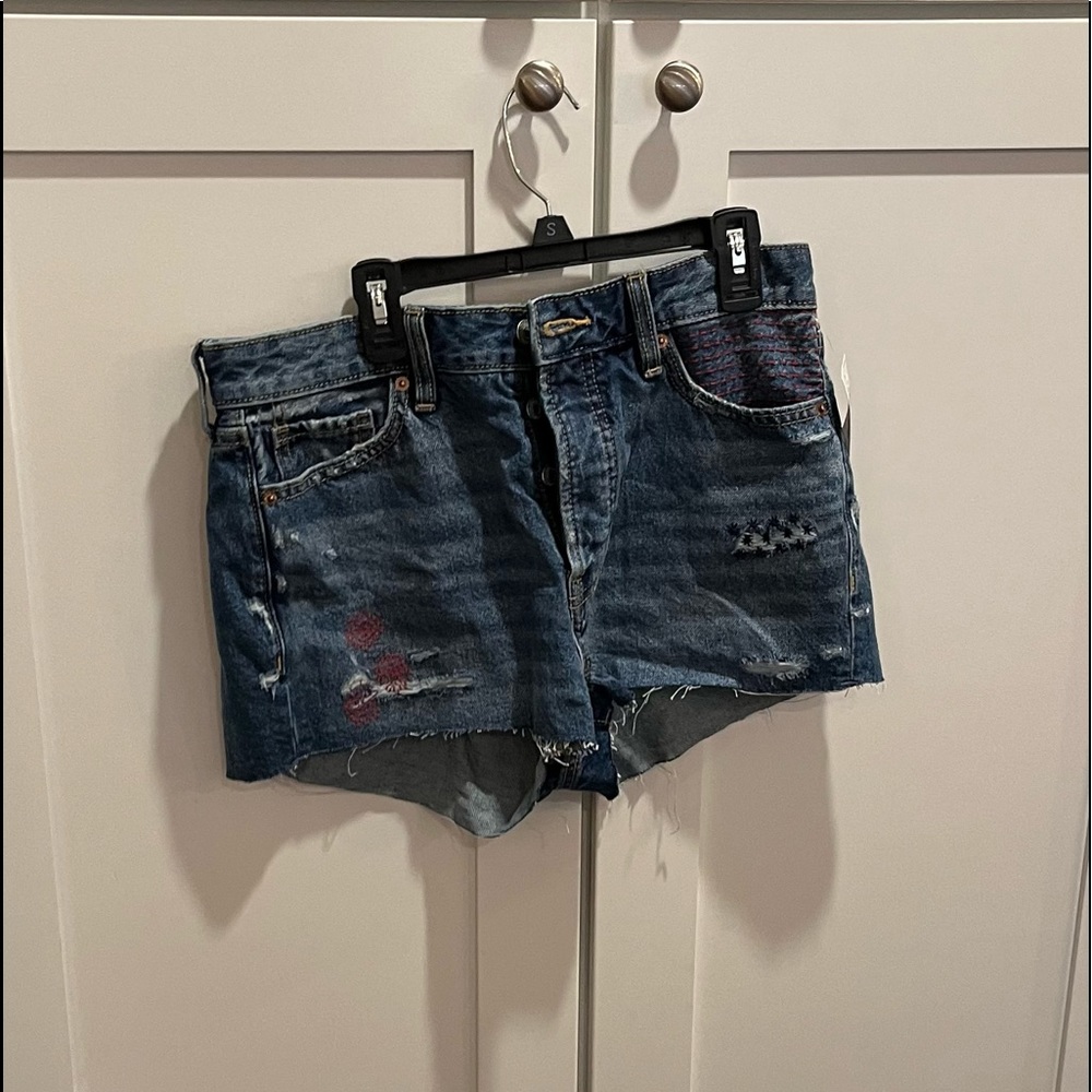 Old Navy Jean Shorts With Designs